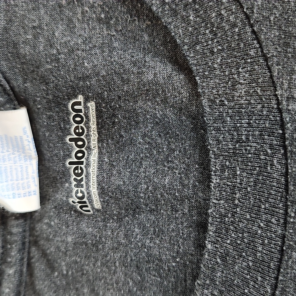Nickelodeon Spongebob Imagination tshirt large, heathered dark gray. - Picture 2 of 8